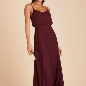 Birdy Grey Gwennie Bridesmaids Dress in Cabernet
